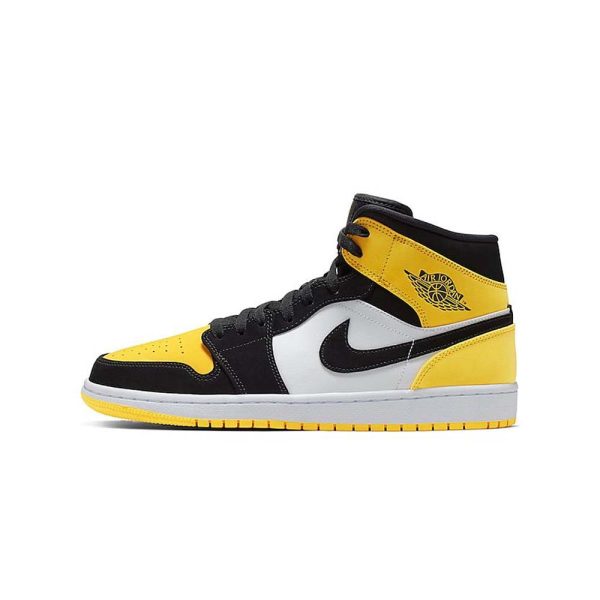 Air Jordan 1 Mid Yellow Toe Black – Air Jordans 4 Shoes & More for Sale from Jordans official Store