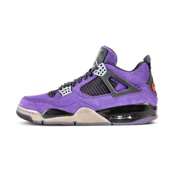 Travis Scott x Air Jordan 4 Retro ‘Purple Suede – Black Midsole’ – Air Jordans 4 Shoes & More for Sale from Jordans official Store