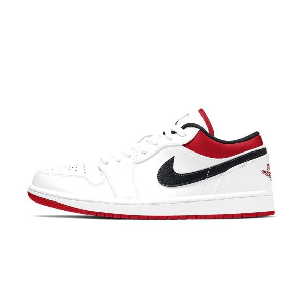 AIR JORDAN 1 LOW "White University Red Black" – Air Jordans 4 Shoes & More for Sale from Jordans official Store