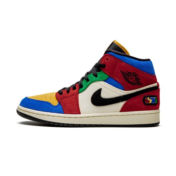 Air Jordan 1 Mid “Blue The Great – Fearless” – Air Jordans 4 Shoes & More for Sale from Jordans official Store