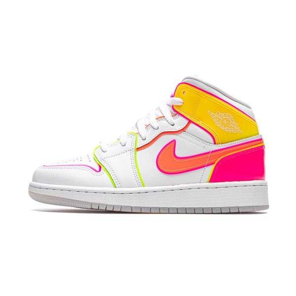 Jordan Air Jordan 1 Mid GS ‘Edge Glow’ – Air Jordans 4 Shoes & More for Sale from Jordans official Store